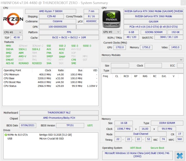 雷神最新游戏本17.3评测,雷神zeroi93070笔记本游戏测评