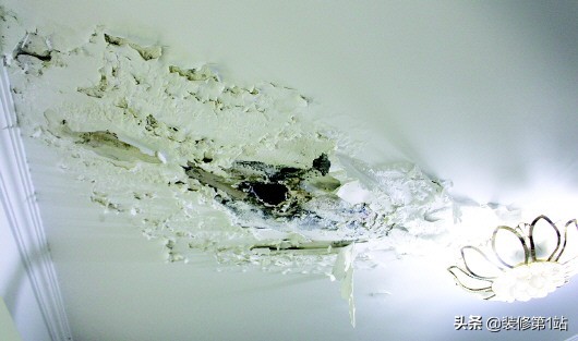 天花板漏水掉皮解决方法,天花板漏水脱皮咋办