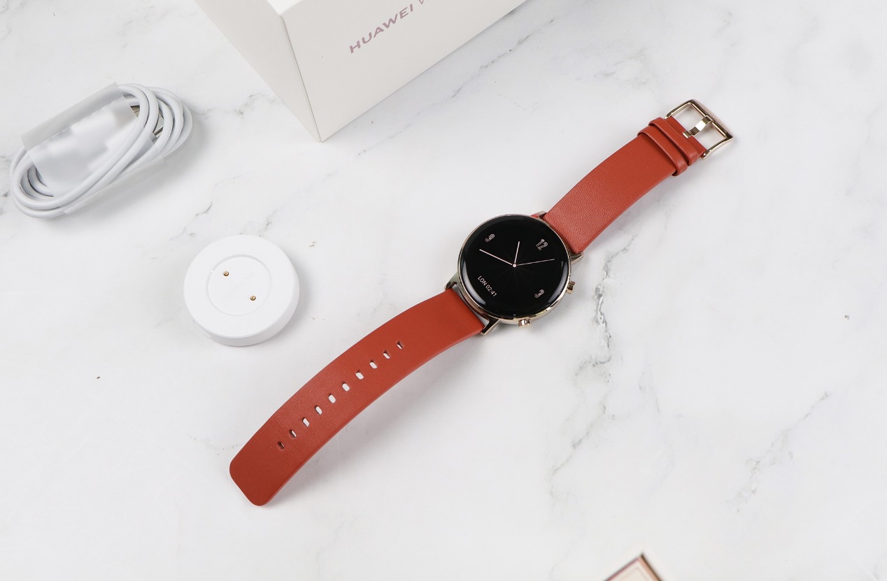 华为watchgt2曜石黑和赤霞橙,华为watchgt2时尚版上手效果