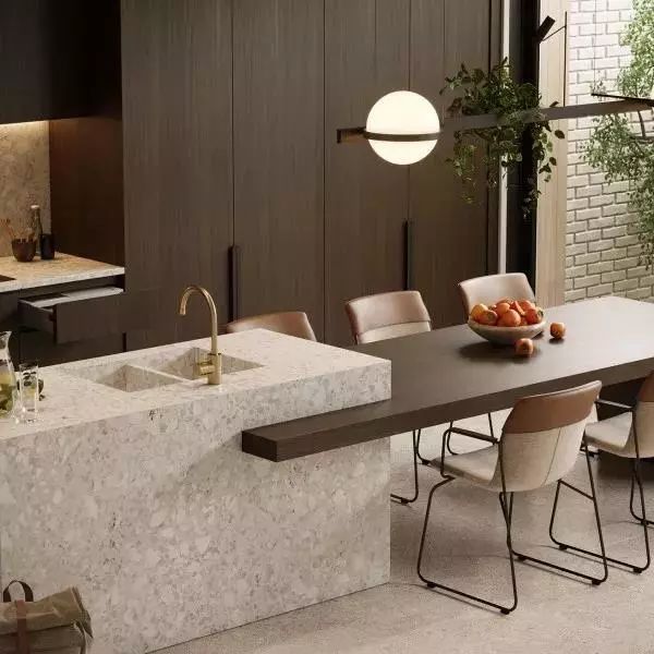 当现代厨房遇上集成灶,当厨房遇上餐厅