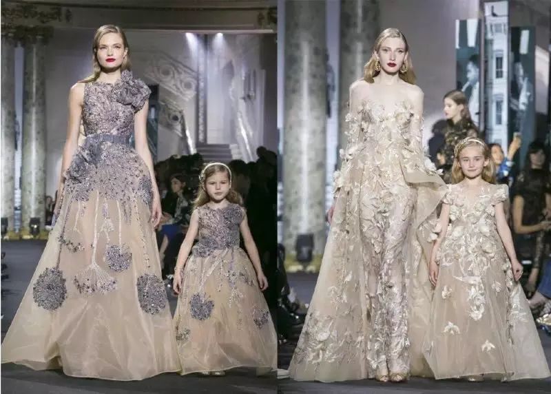 亲子装高级感一裙一衣,牛仔港风亲子装