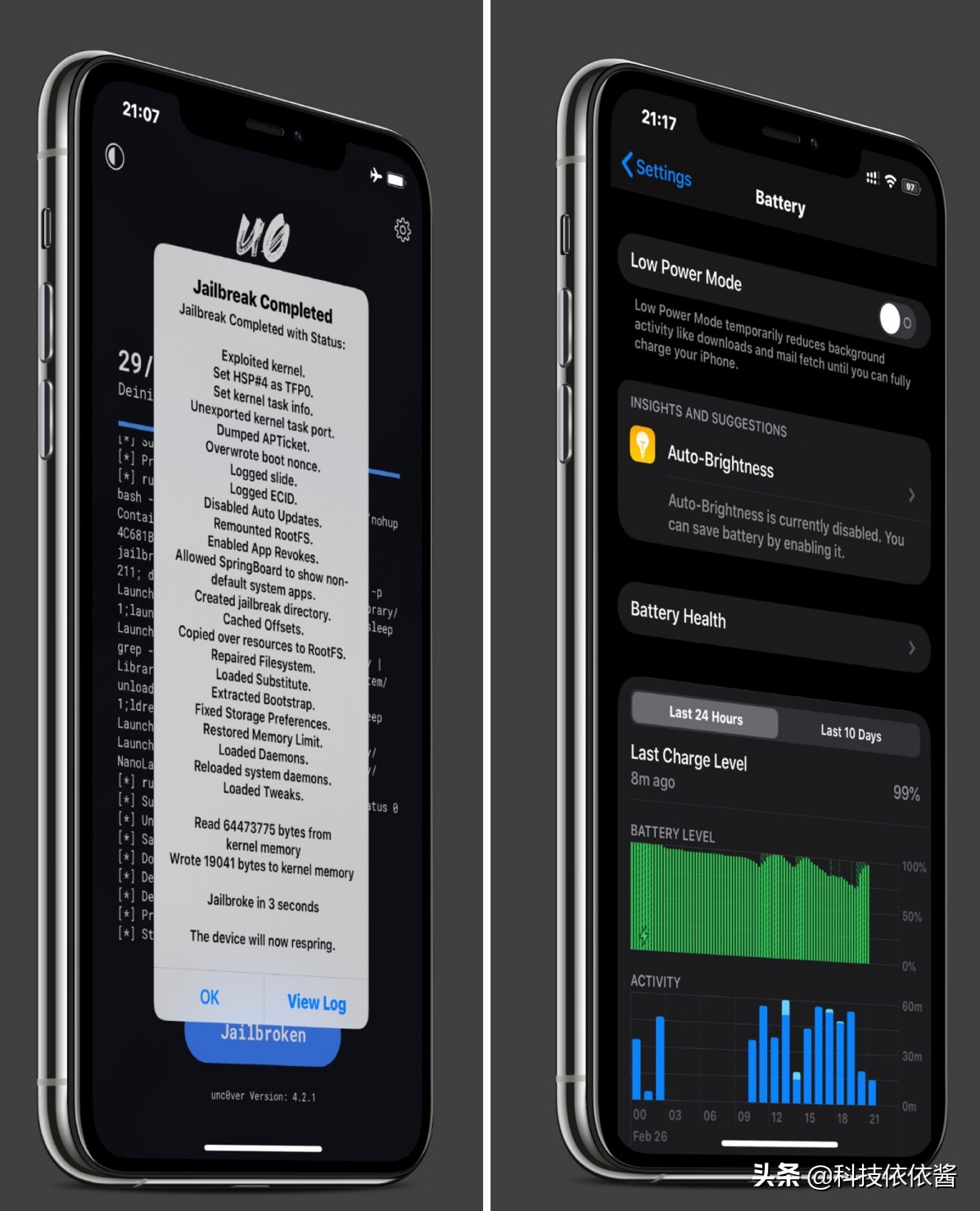 ios14.2版本如何在线完美越狱,ios14.7.1完美越狱教学