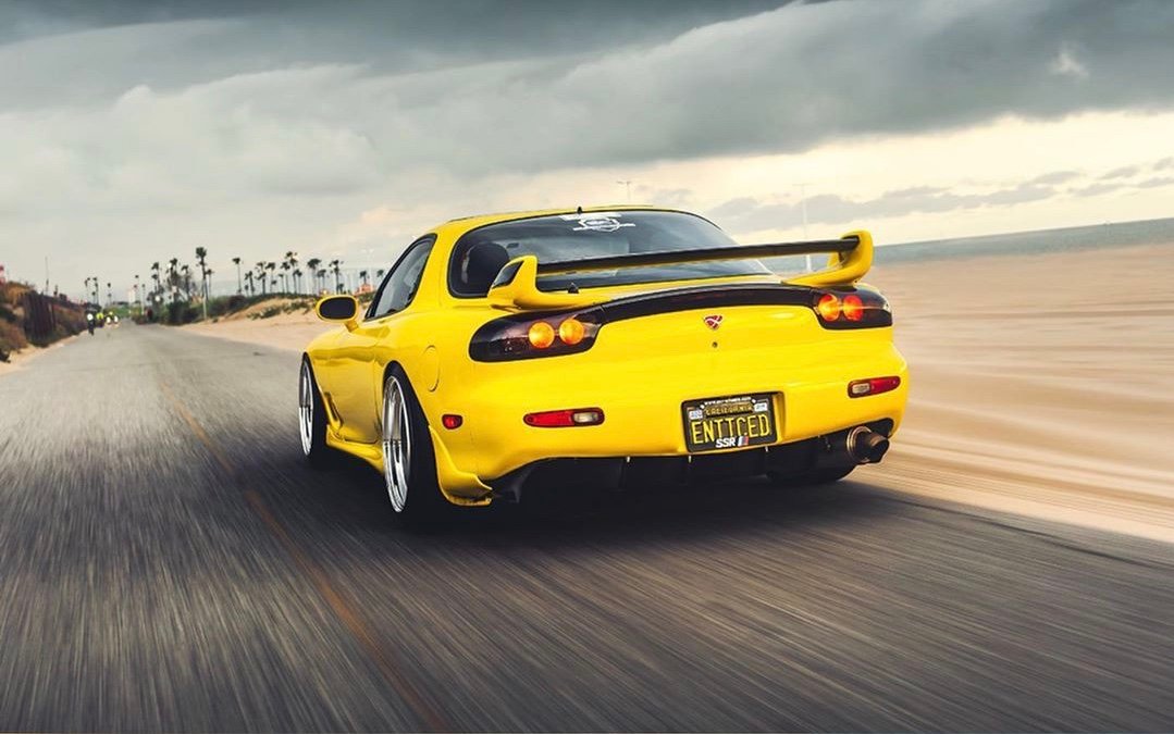 rx-7fd3s白色赛车,rx-7fd3s地平线