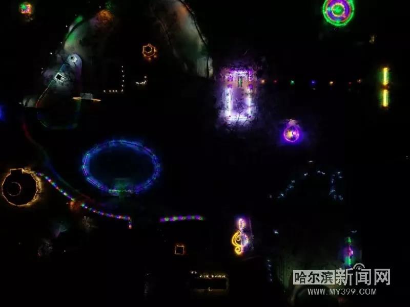 哈尔滨兆麟公园冰灯免费开放时间,哈尔滨第一届冰灯游园图片