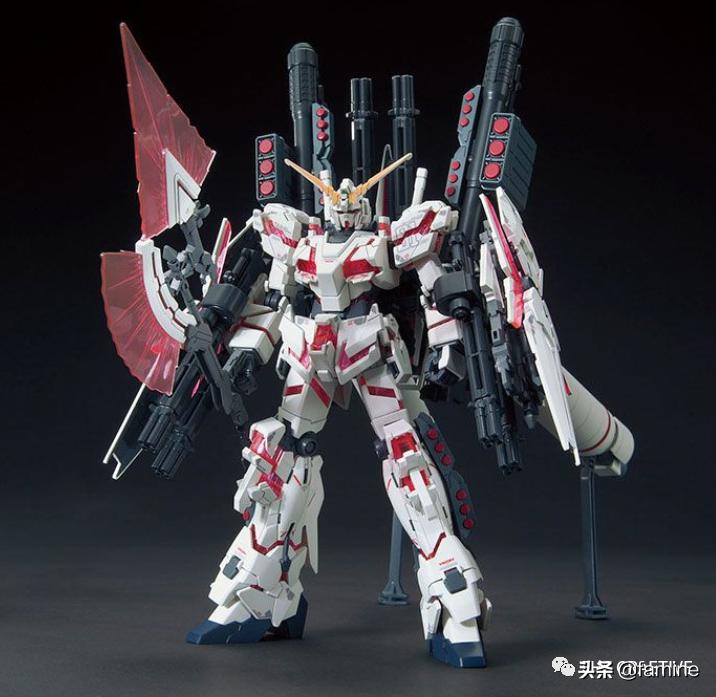 高达uc100独角兽模型开箱,高达ucrx-0