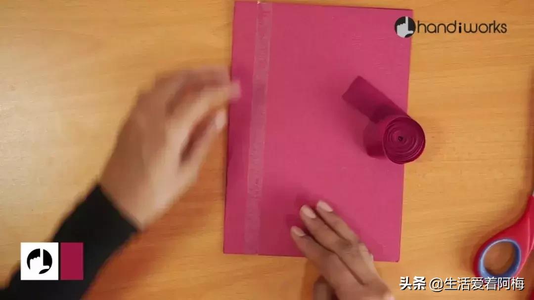 衍纸做教师节贺卡,用衍纸做教师节贺卡纯手工