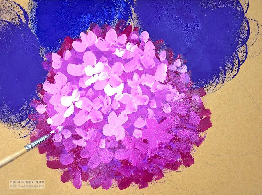 儿童水粉画春天简单又好看,儿童水粉画练习