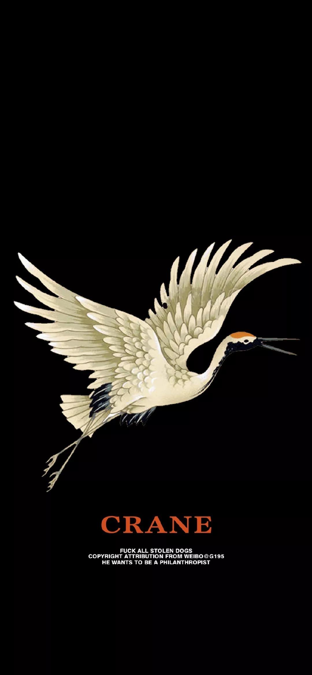 中国元素中国风壁纸横图仙鹤,超高清古风仙鹤壁纸