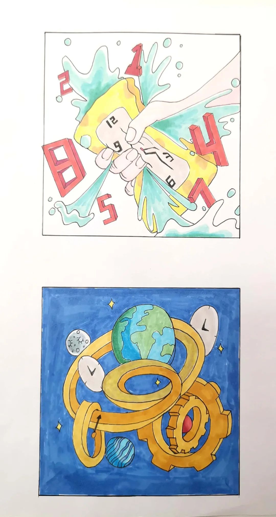 头脑风暴的创意画,手绘头脑风暴画法