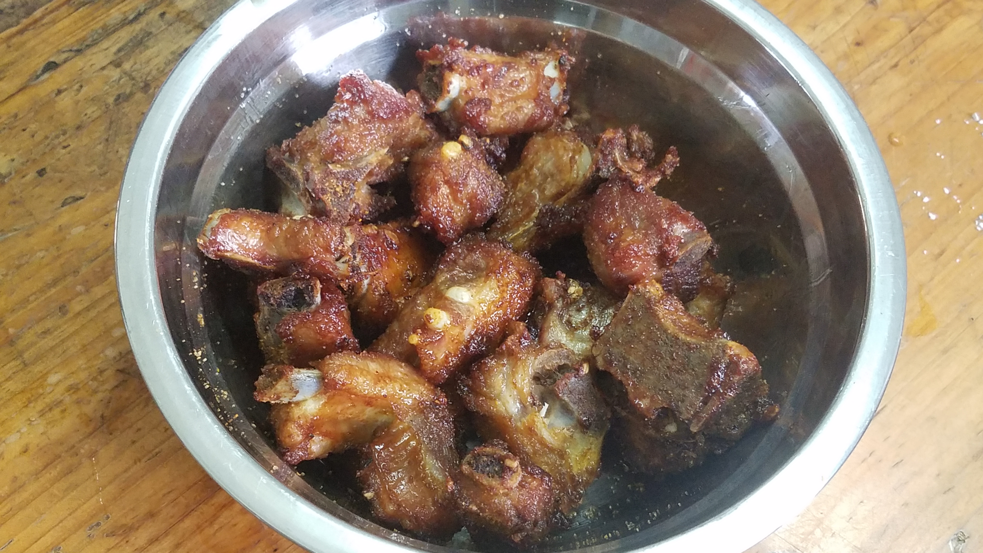 大锅菜椒盐排骨正宗做法,懒人菜椒盐排骨