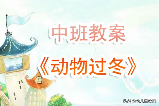 中班植物过冬有办法教案反思,动物过冬大班教案绘画