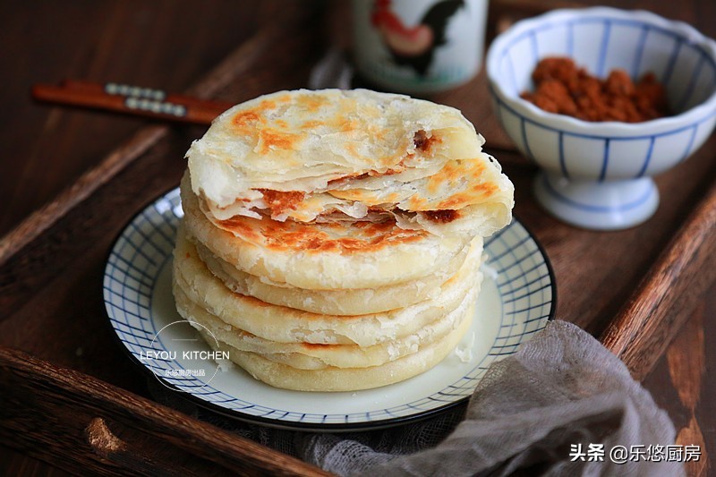 早餐速食半成品糖饼,酥软糖饼的做法