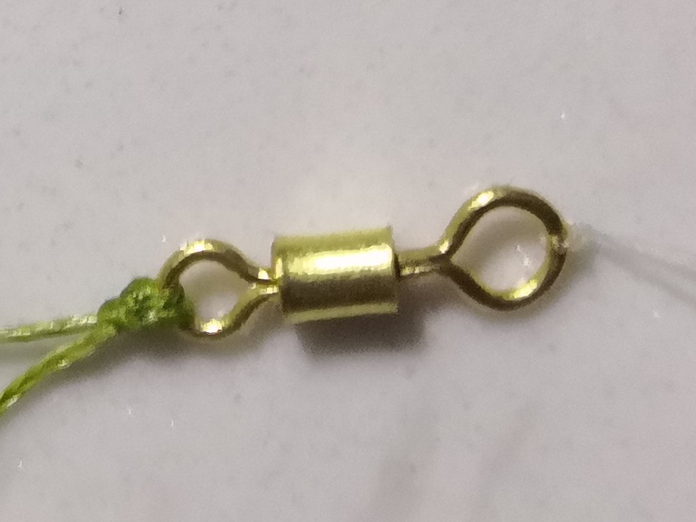 台钓子线与八字环结法,子线快速连接主线八字环方法