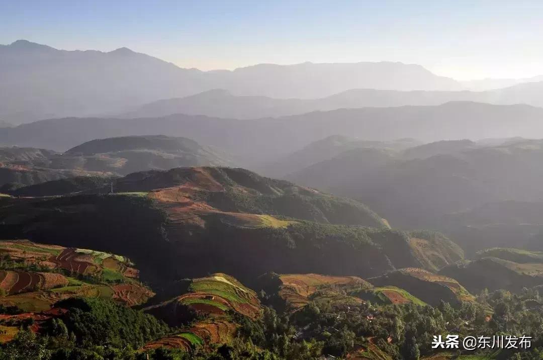 云南东川上帝打翻的调色板,东川红土地主要景点
