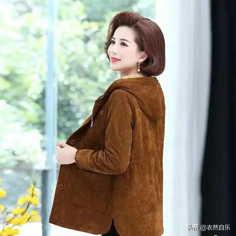 妈妈装60-70岁冬加厚加绒棉袄外套,中老年妈妈装50-60岁外套棉袄