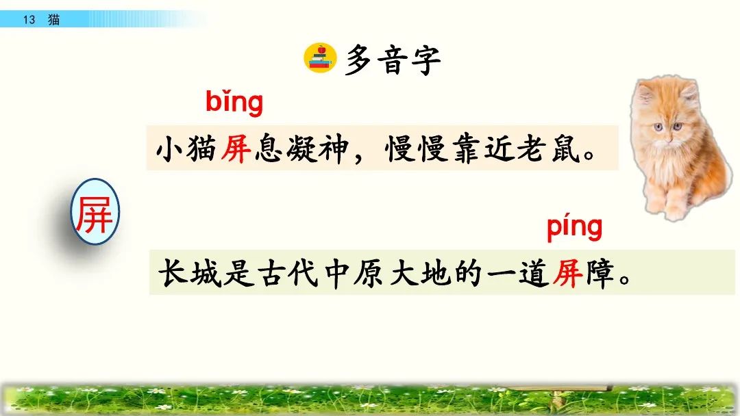 四年级下册语文13课猫课文解析,部编版四年级下册13猫教学视频