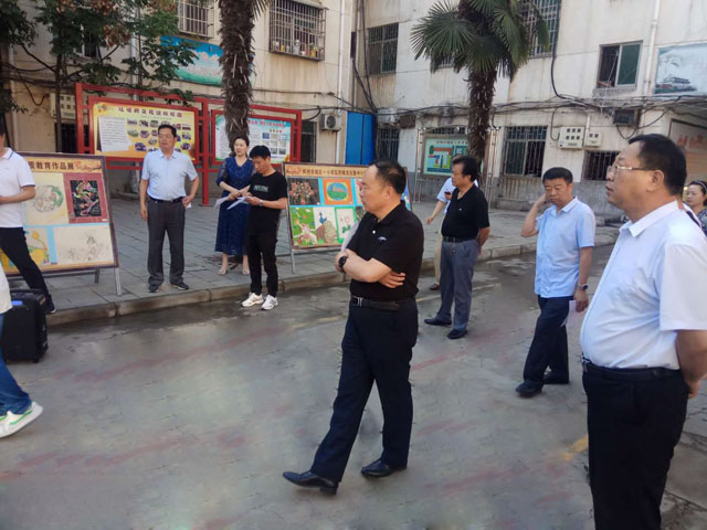 邓州市教育均衡发展验收,城区二小邓州市