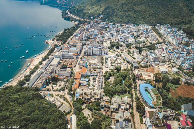 2001年抚仙湖水下古城真实视频,罕见的湖泊风光摄影