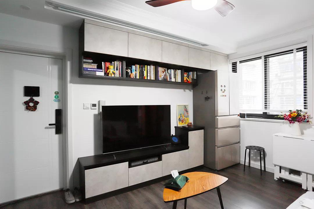 61平北欧风格小户型,60平小户型深色