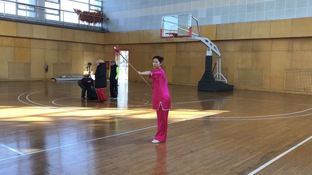 打拳体育老师,打拳的体育老师