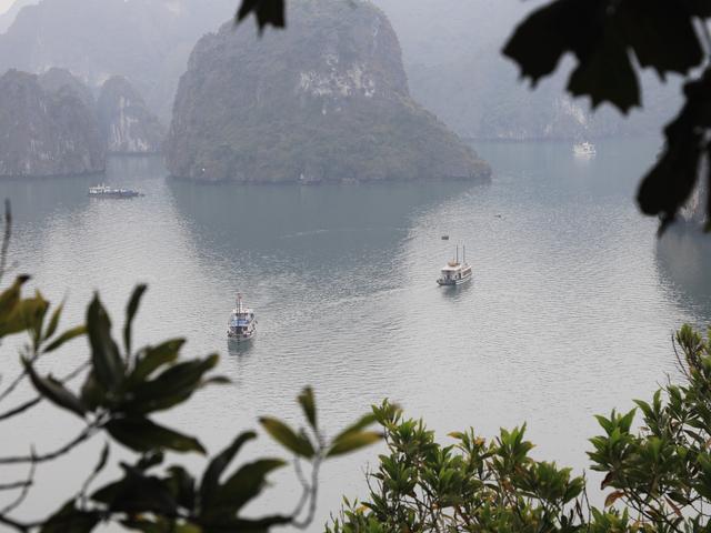 这里虽然风景如画人们生活的却很凄惨没日没夜的追着大船讨生活