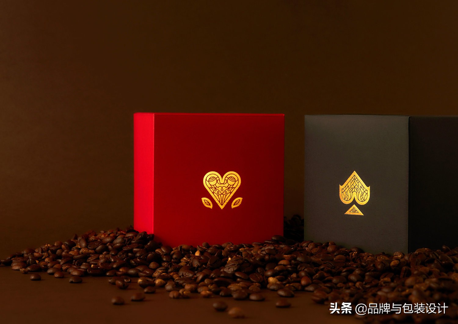 HWCCoffeebyHongDaDesignStudio扑克王国咖啡礼盒包装设计
