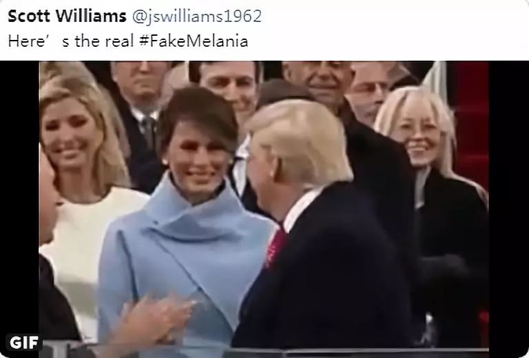 特朗普梅拉尼娅埃及,特朗普梅拉尼娅牵手上飞机