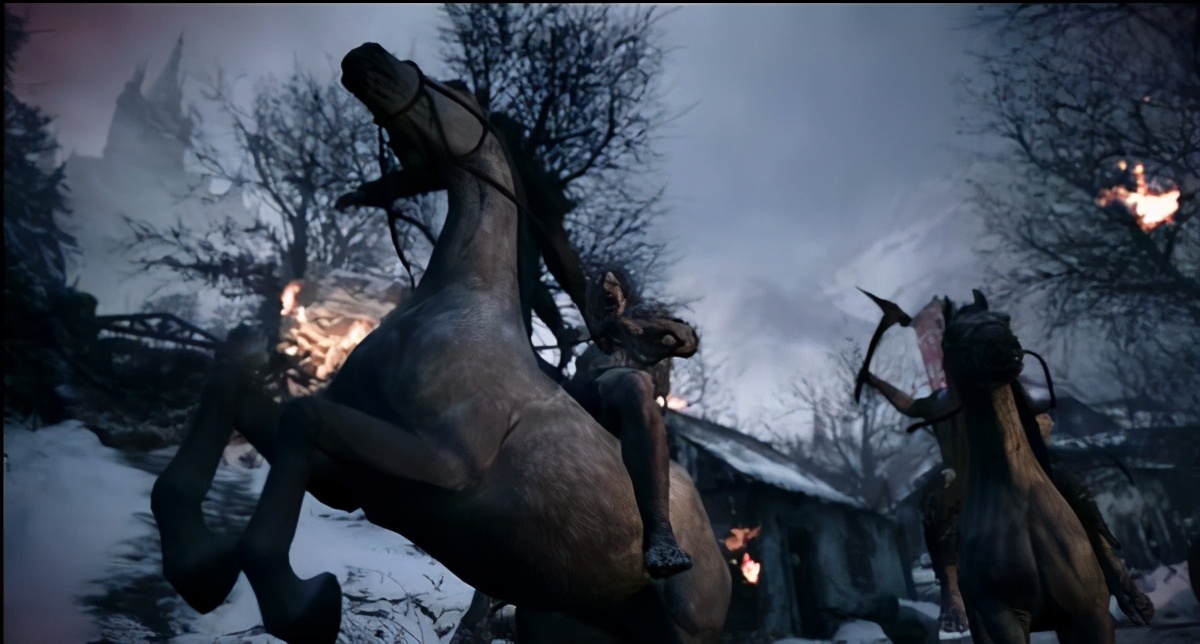 生化危机8伊森被狼人咬腿,生化危机8伊森开局