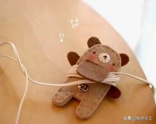 手工编织耳机收纳包,声阔耳机收纳包