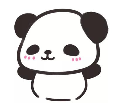 熊猫从台阶上滚下去的简笔画,熊猫简笔画简单又好看小视频