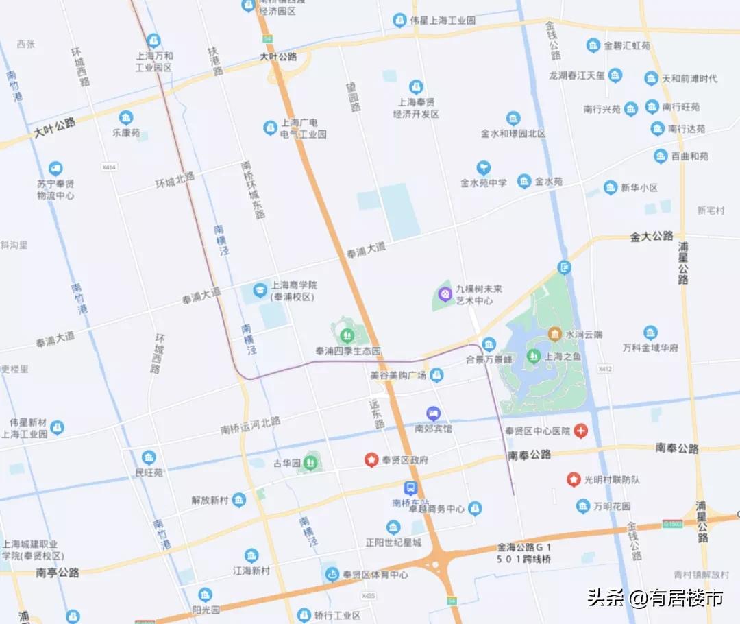 奉贤为啥只发展南桥,奉贤新城有潜力吗