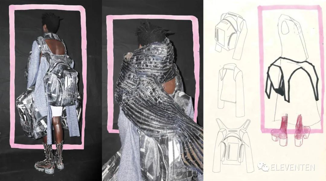 2020中央圣马丁CSM时尚BA本科毕业大秀#女装Womenswear