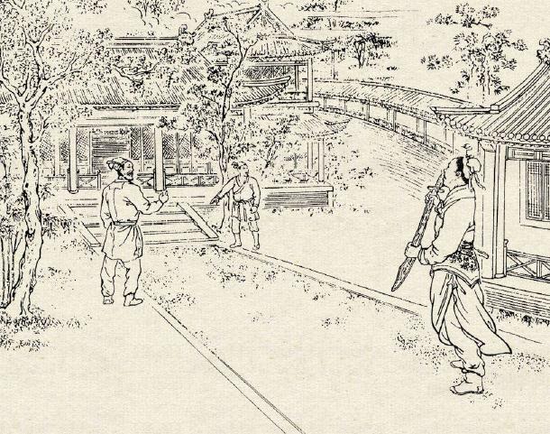 水浒传中野猪林图片,水浒传豹子头野猪林遇险读后感受