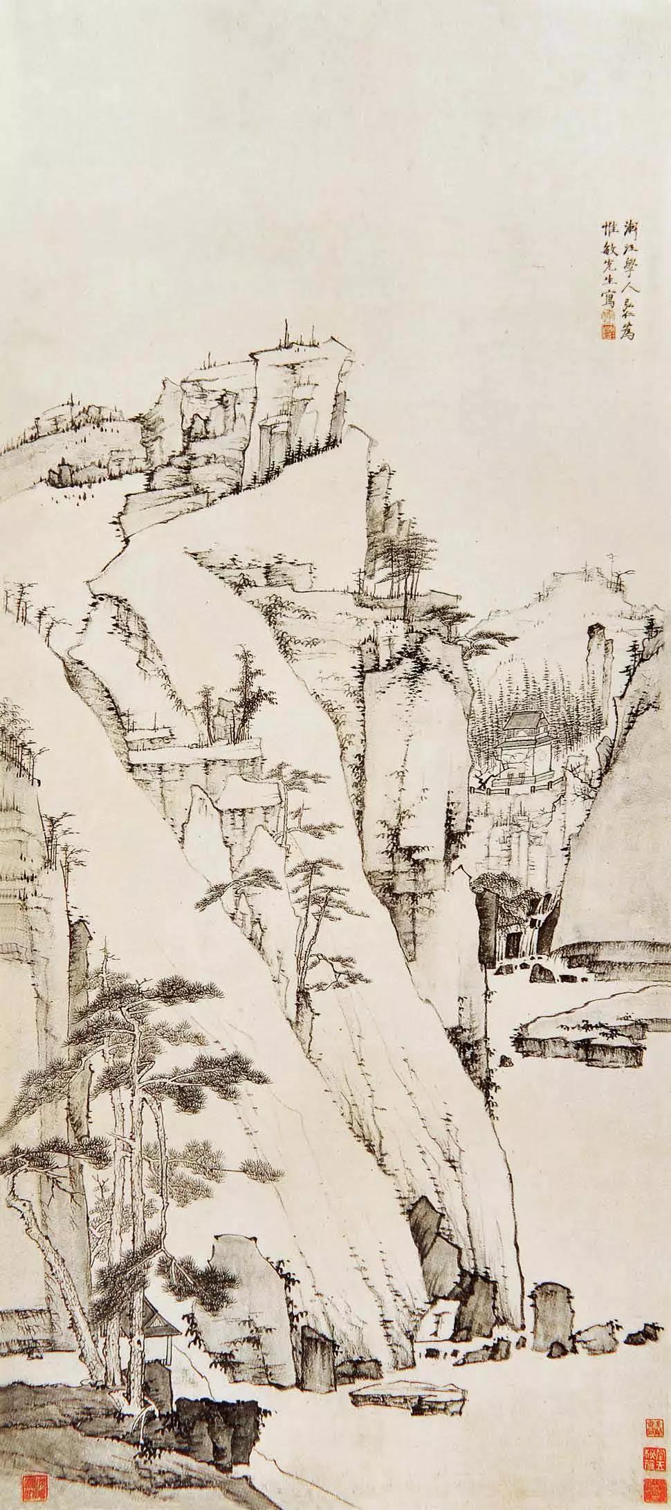 渐江：画禅诗癖足优游！