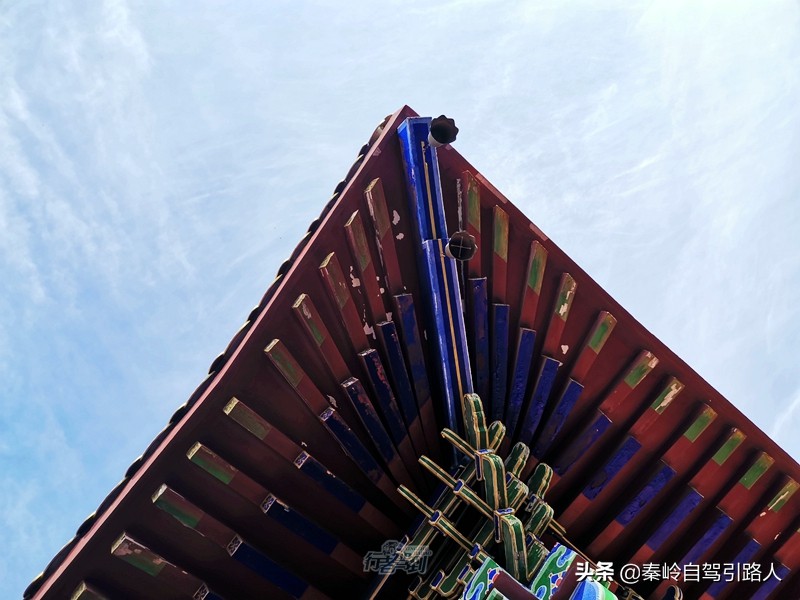 秦岭终南山南五台景区云雾环绕,秦岭终南山南五台景区游览图