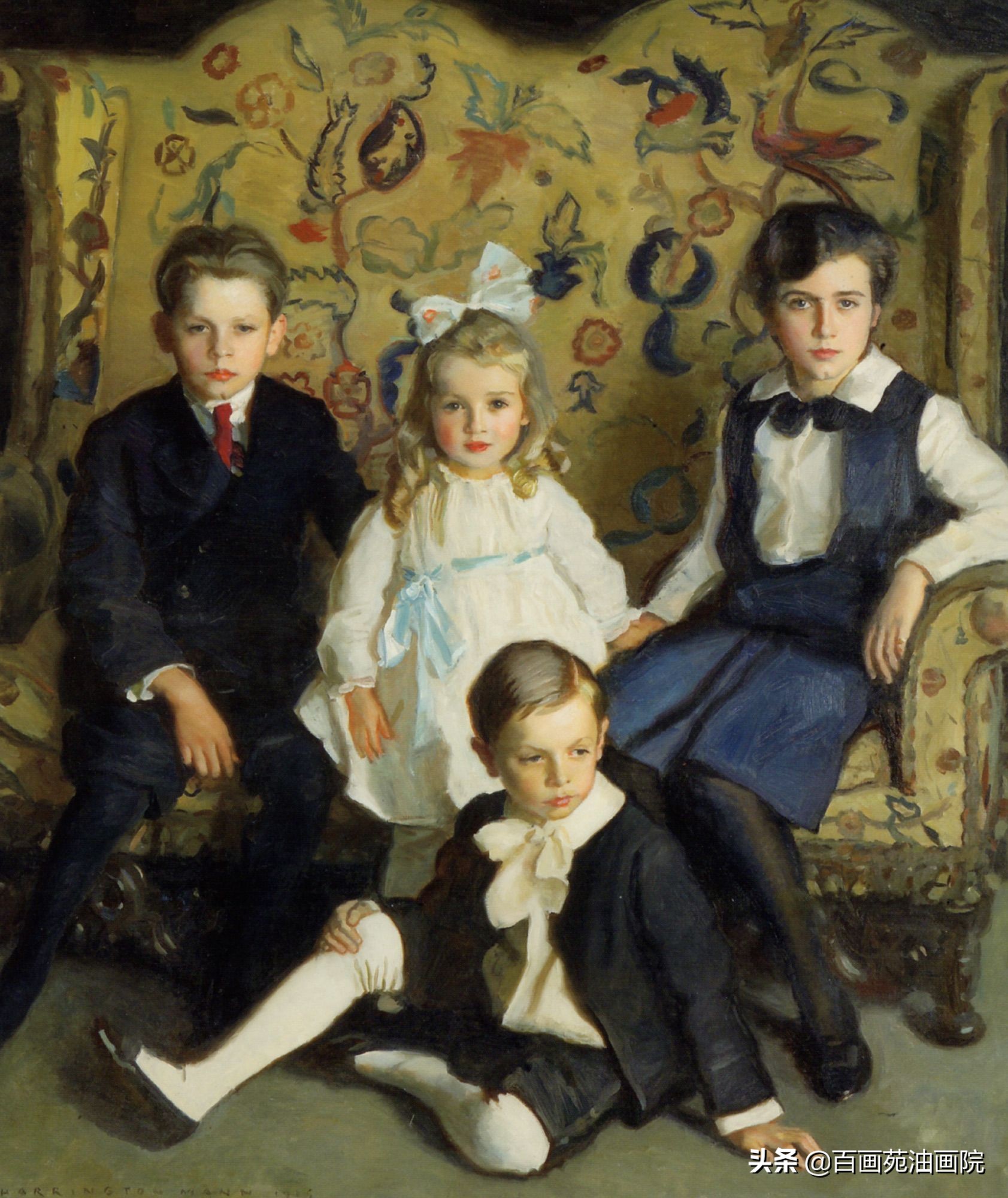 油画衣服怎么画步骤图,油画如何画衣服阴影与褶皱