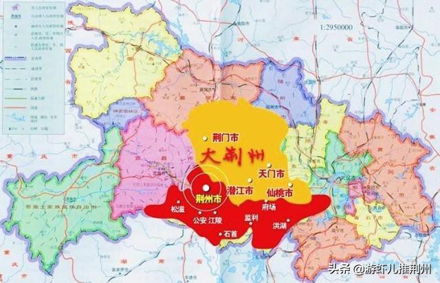 荆州原来有多大,曾经的特大城市
