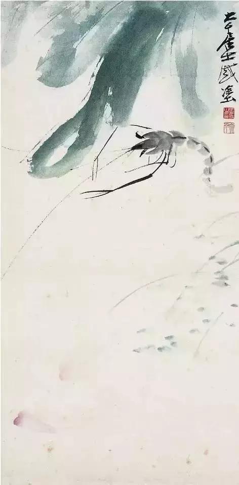 齐白石87岁画的虾背后的故事,齐白石画的虾真的图片及简介