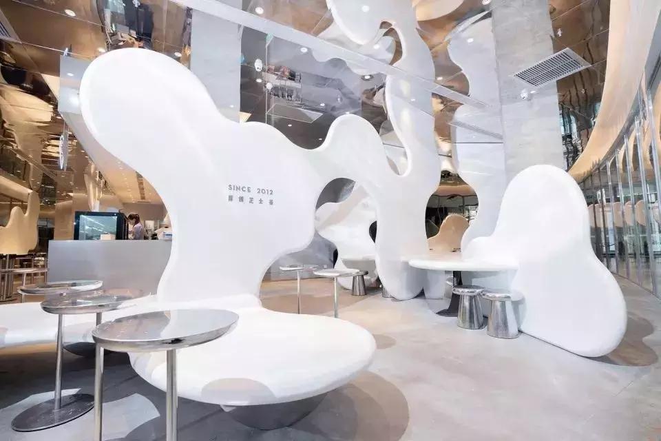 喜茶空间设计来自哪个公司,喜茶店面空间设计欣赏