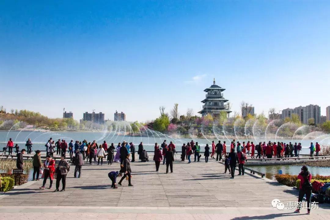 春到泉城之泉城公园,大美宁阳复圣公园