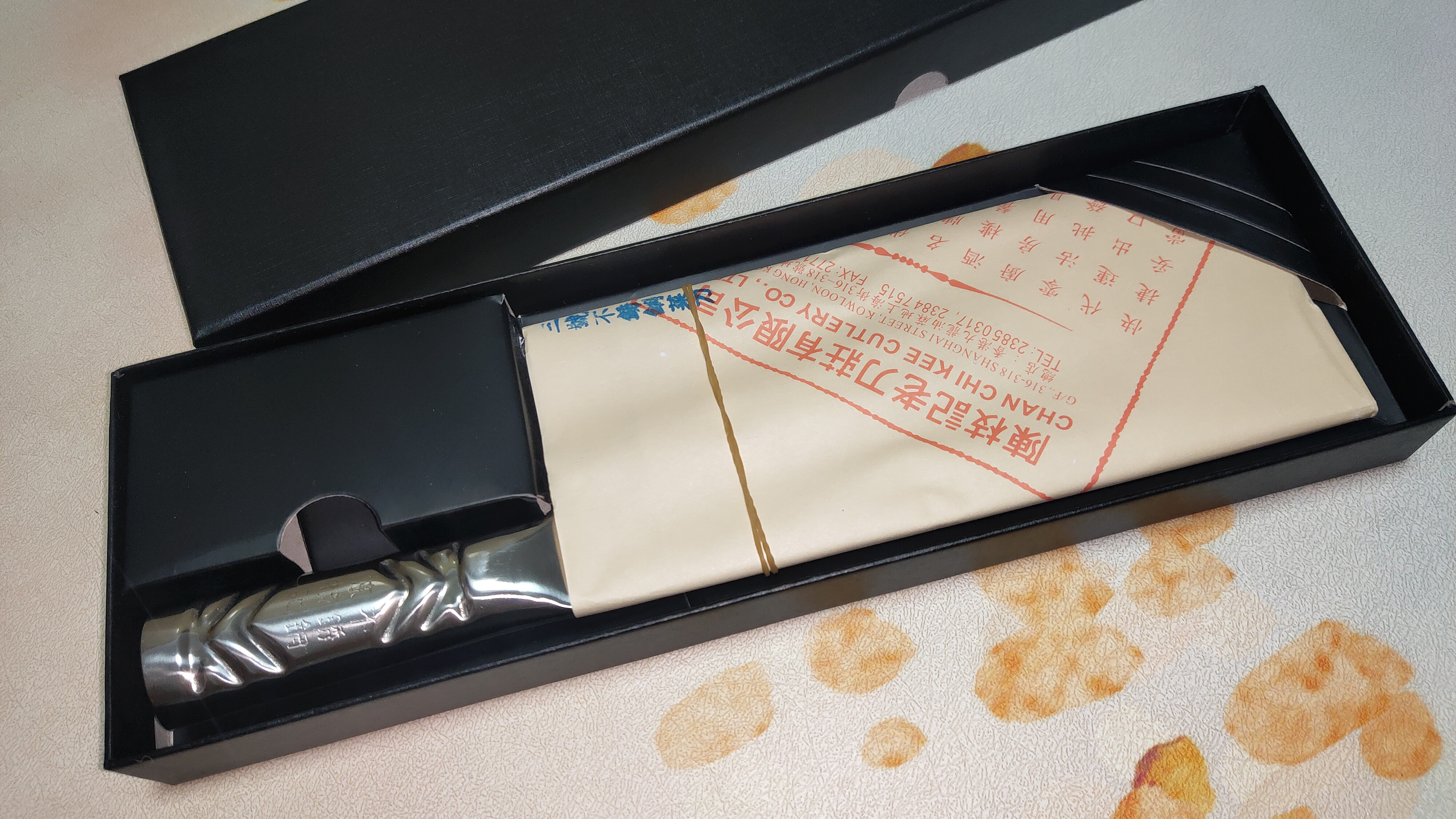 香港陈枝记菜刀哪款适合切肉,香港陈枝记厨师专用菜刀