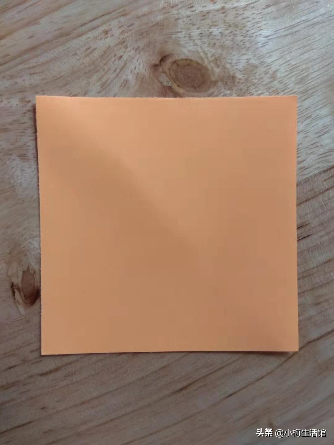 可爱的手工折纸小鱼,折法简单,适合小朋友学的折纸鱼