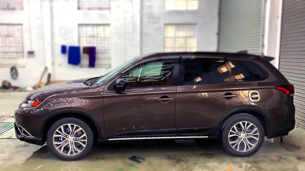 欧蓝德改装越野胎减震升高,欧蓝德改装at轮毂