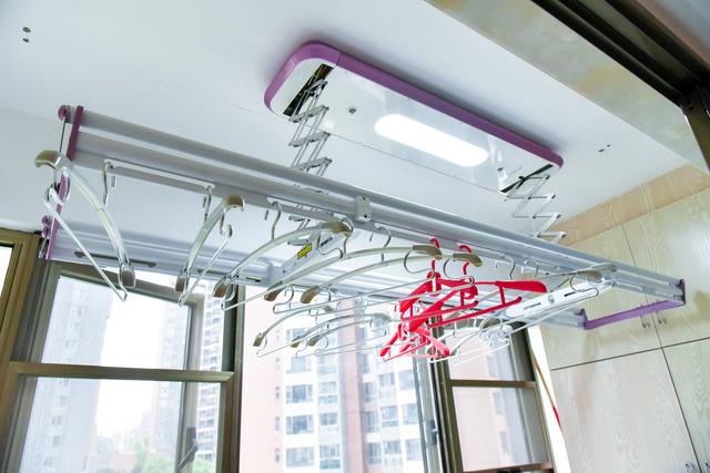 阳台晾衣户外电动升降,阳台晾衣升降