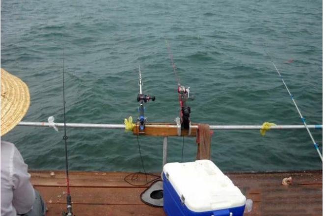 串钩鱼排筏钓,如何绑钓梭鱼的串钩