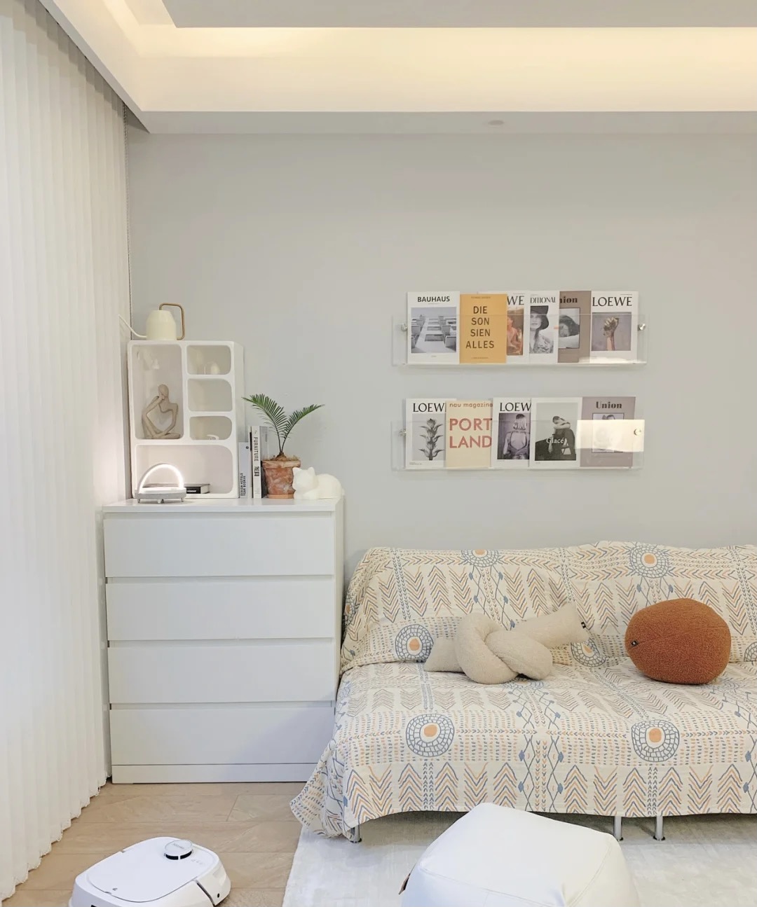 80平白色极简风,80平白色简约风格