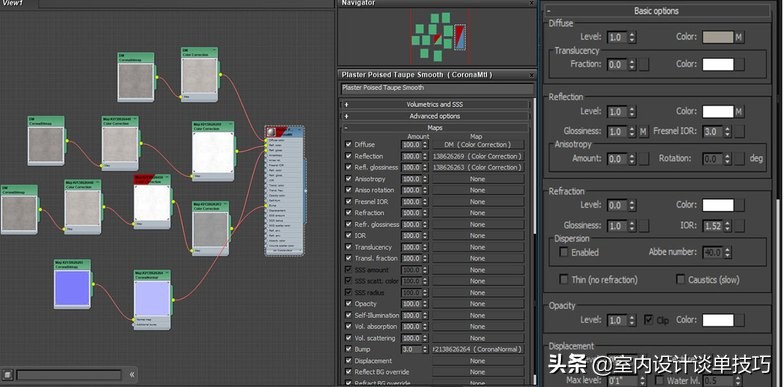 3dmax家具建模渲染全套合集教程,3dmax工业风墙壁贴图