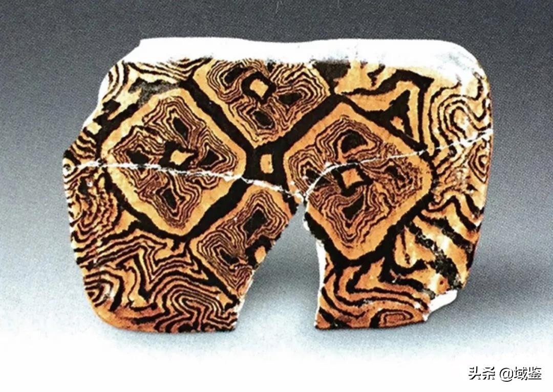 唐代巩县窑绿釉绞胎陶器标本,巩县窑绞胎工艺失传了吗