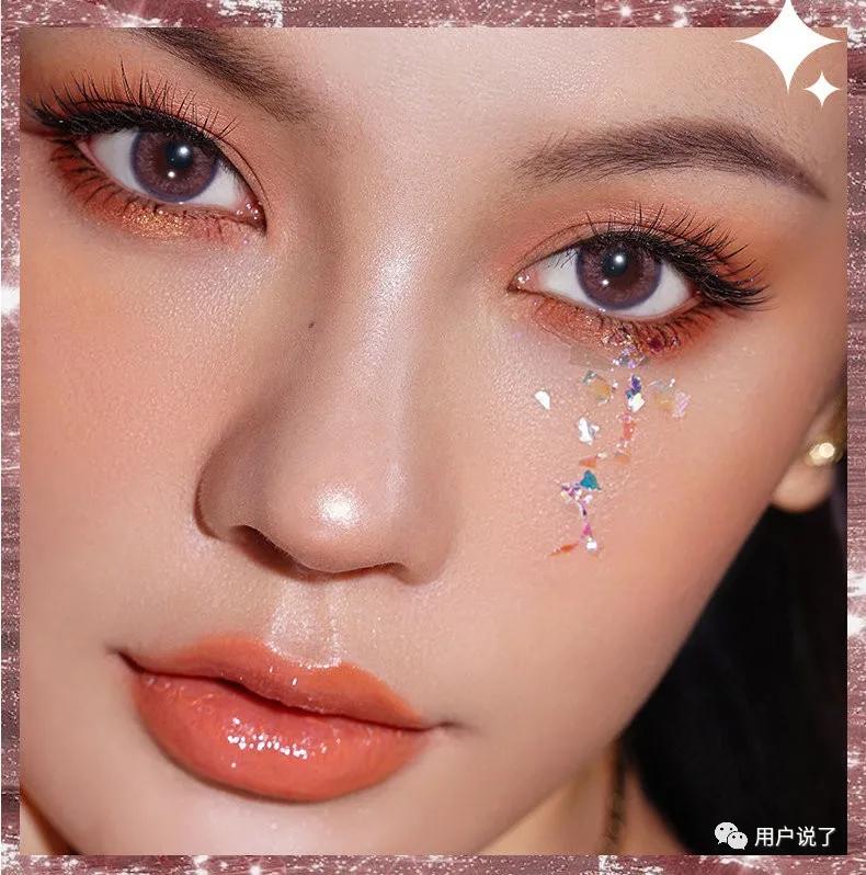 美瞳moody可妮粉,可糖美瞳cb新款半年抛测评