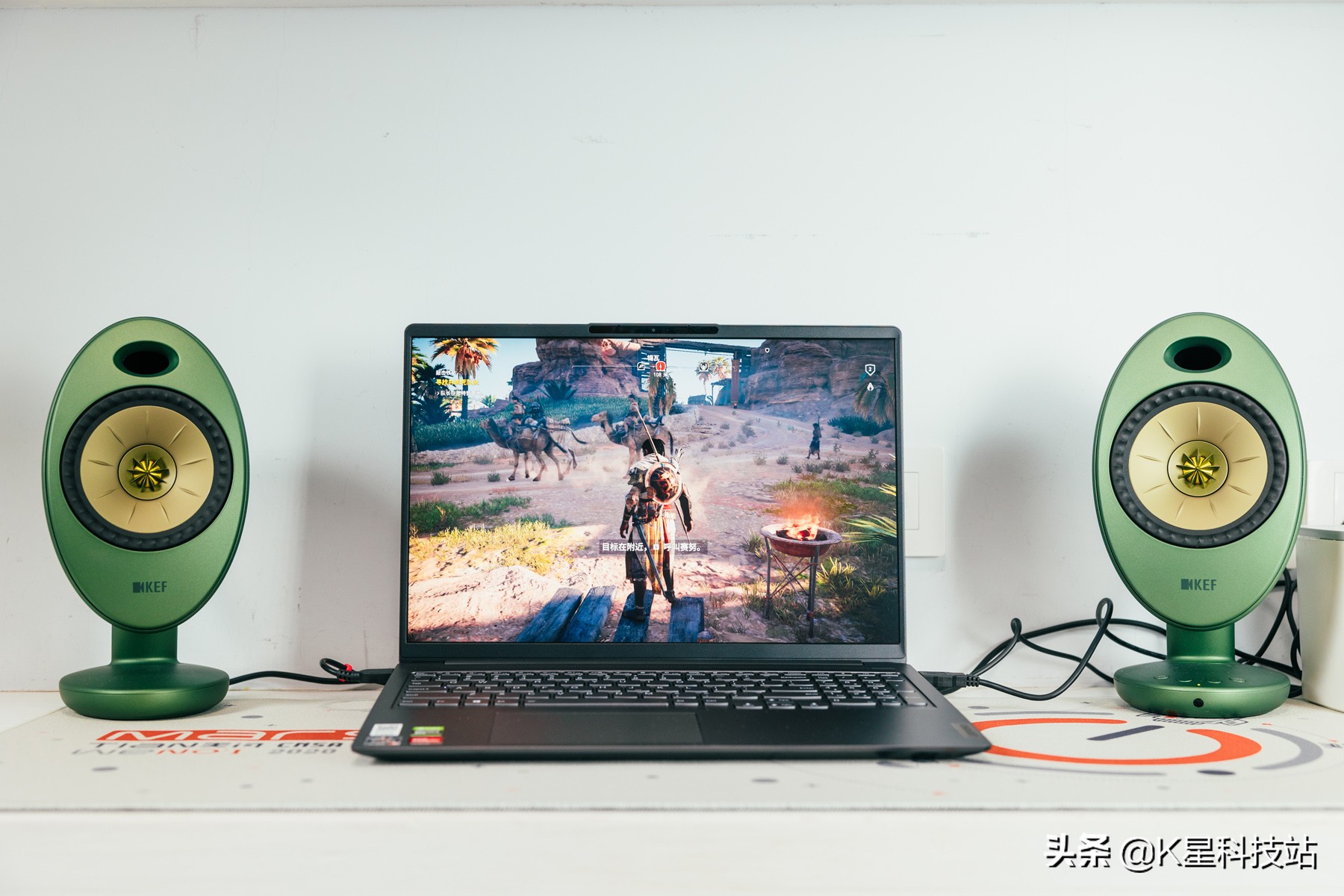 花2K为工作室准备了造型奇特的蛋，KEFEGGDUO有源桌面音箱值吗？